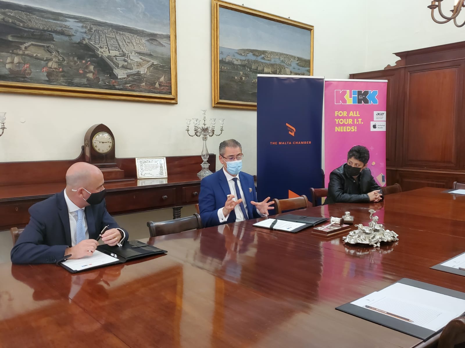 Klikk and Malta Chamber, in support of businesses in Malta