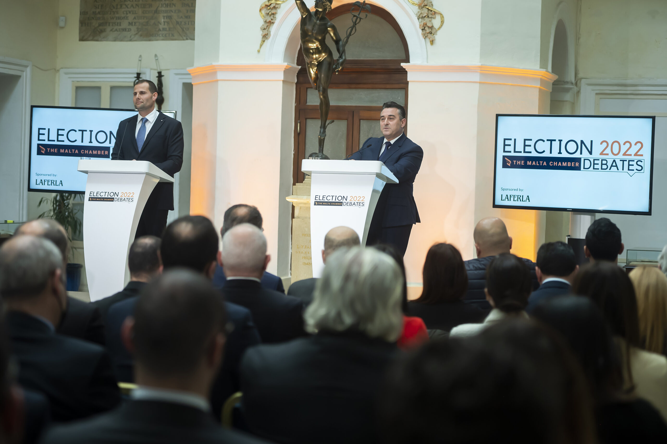 The Malta Chamber hosts leaders' debate