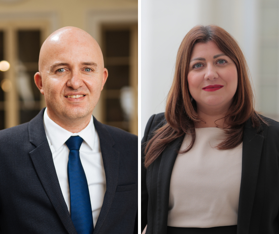 The Malta Chamber appoints new Head of Policy and Head of Projects and EU Funds