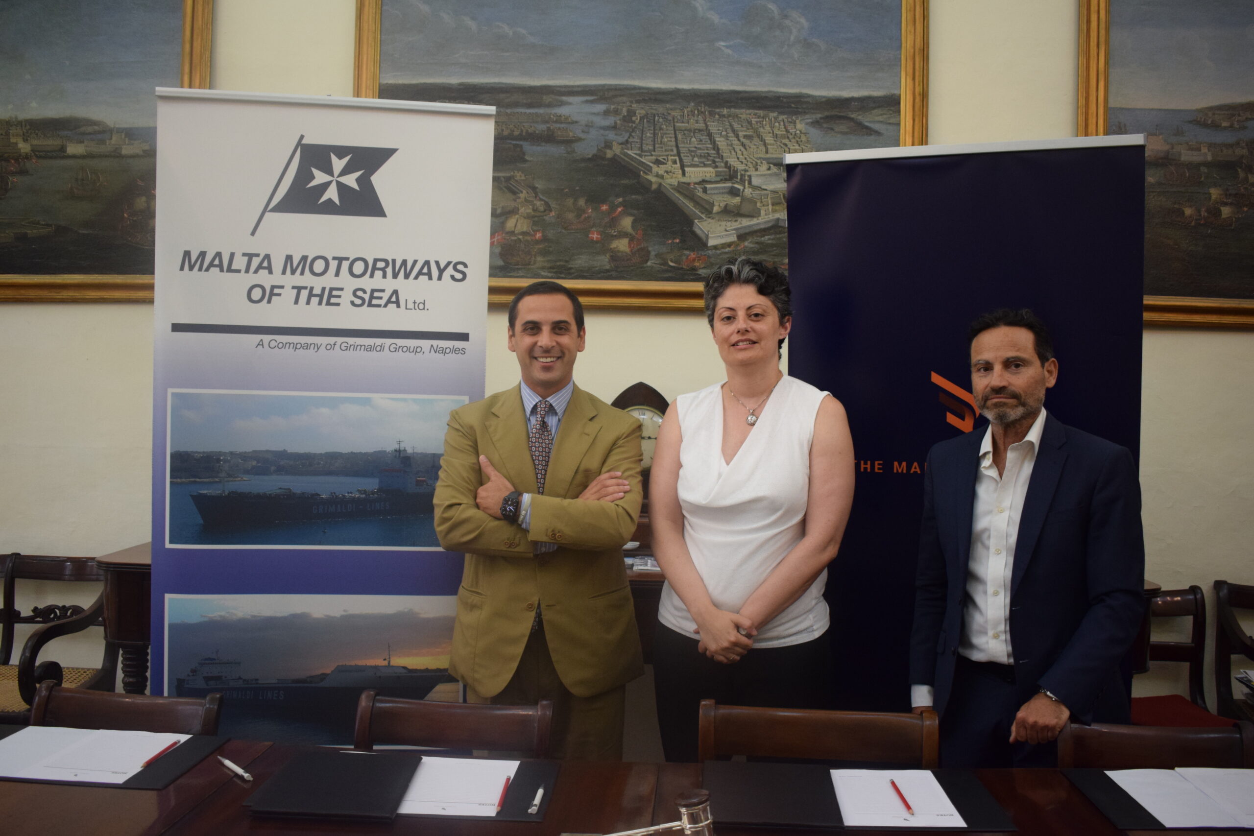 The Malta Chamber and Malta Motorways Of The Sea Renew Bronze Partnership Agreement