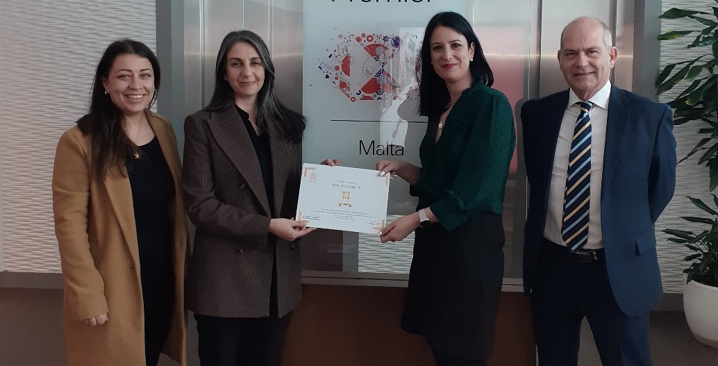 HSBC Malta awarded Richmond Foundation Gold Certificate for its commitment to employee mental wellbeing