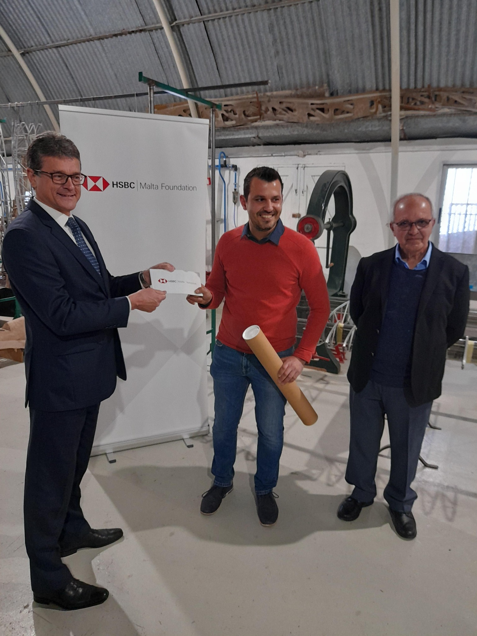HSBC Malta Foundation supports project to bring legendary World War II aircraft back to life
