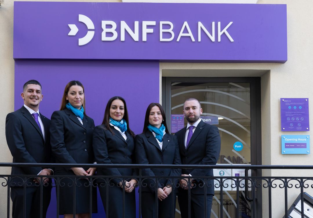 BNF Bank engages Bortex and Luke Azzopardi for new corporate uniforms