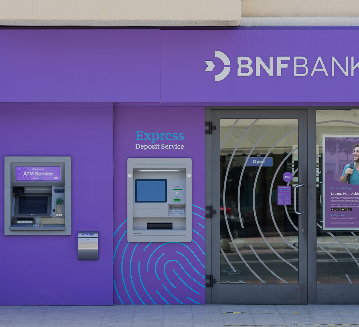BNF Bank is expanding the network of Express Deposit Machines