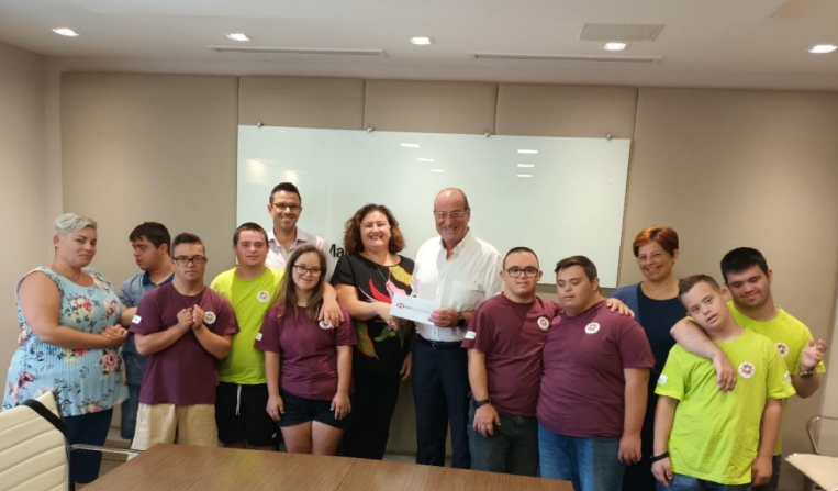 HSBC Malta Foundation renewed its commitment to Down Syndrome Association Malta
