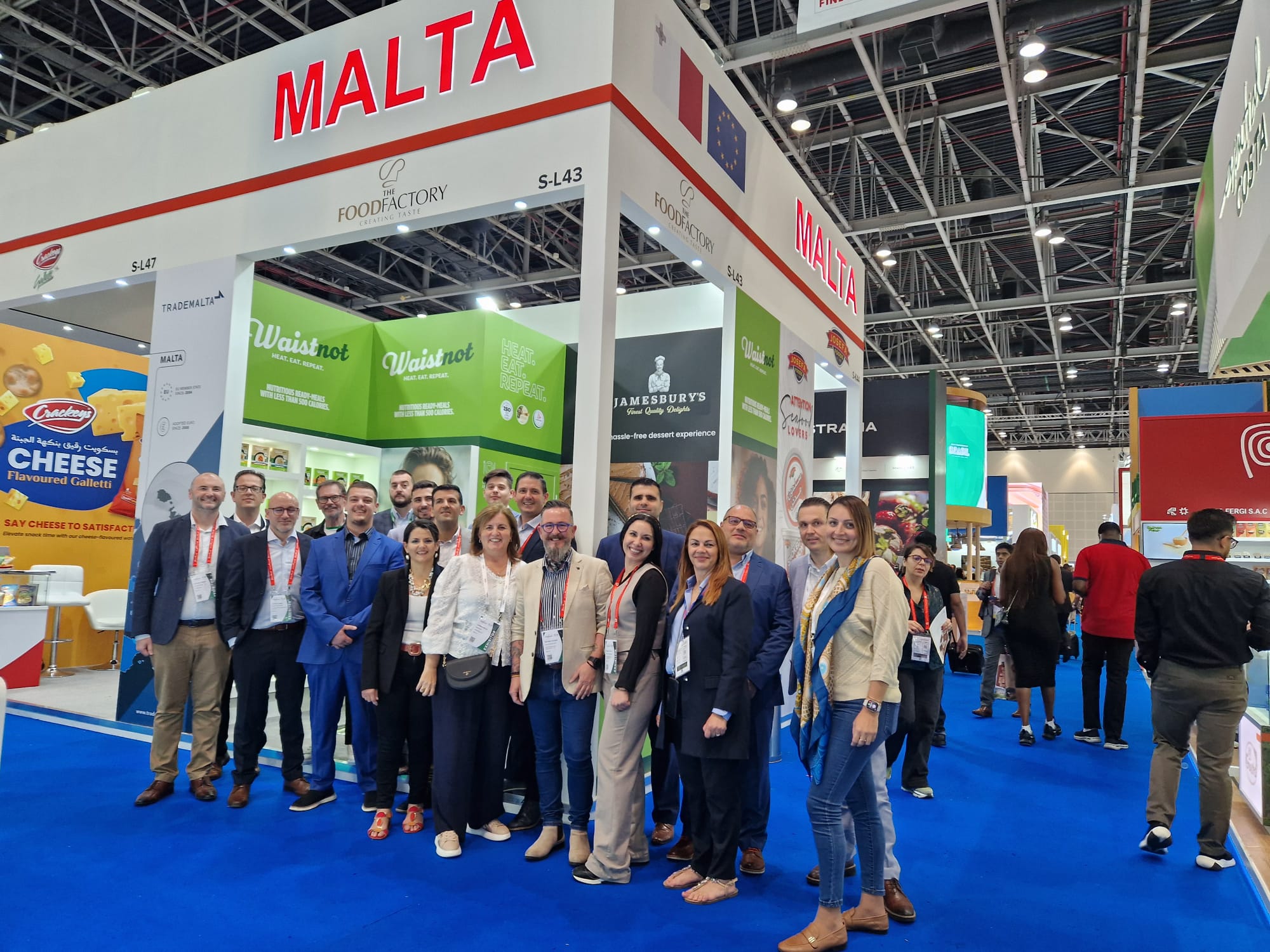 TradeMalta assists local companies to showcase their culinary delights at Gulfood 2024
